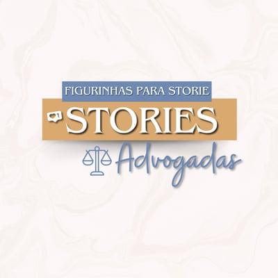 Figurinhas para Stories - Advogada